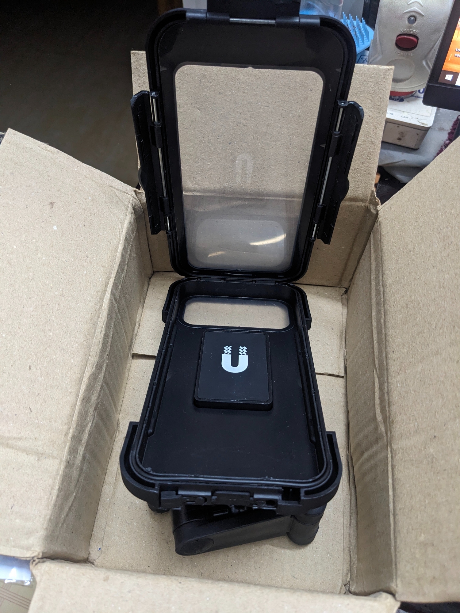 Picture of Mobile Phone Holder For Bike/Cycle free rotation