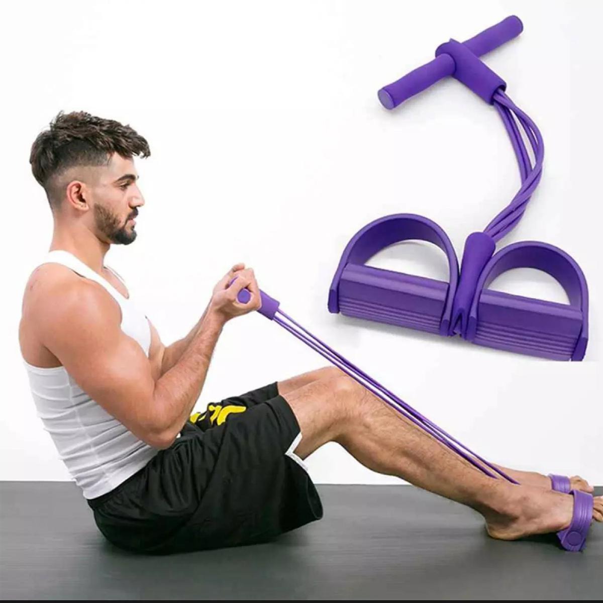 Picture of Waist Reducer Body Shaper Trimmer for Reducing Your Waistline and Burn Off Extra Calories, Tummy Fat Burner, Body Building Training,Pull Reducer Waist Reducer,Gym Pull Reducer