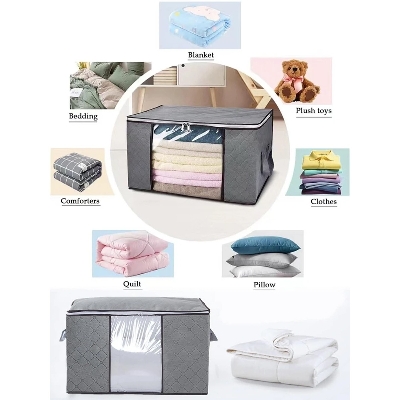Picture of Large Capacity Quilt & Blanket Storage Bag - Winter Clothes Organizer