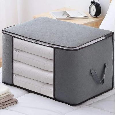 Picture of Large Capacity Quilt & Blanket Storage Bag - Winter Clothes Organizer