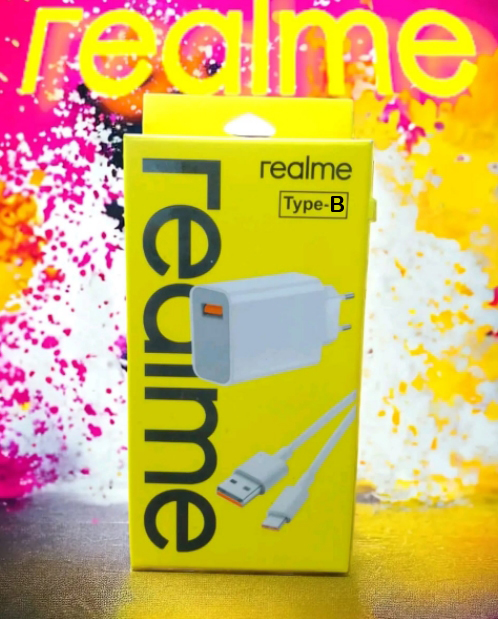 Picture of Realme 33W Fast Charging With Micro USB or Type C Cable Quick Charger