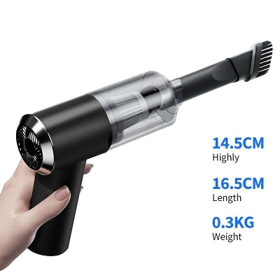 Picture of Best Quality 2 in 1 Wireless Portable Mini Vacuum Cleaner with Led Lights for Car and Home Cleaning