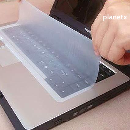 Picture of Universal Clear Computer Keyboard Protective Film Protector Cover Skin for 14/15inch Laptop Notebook Anti-dust Waterproof-Transparent