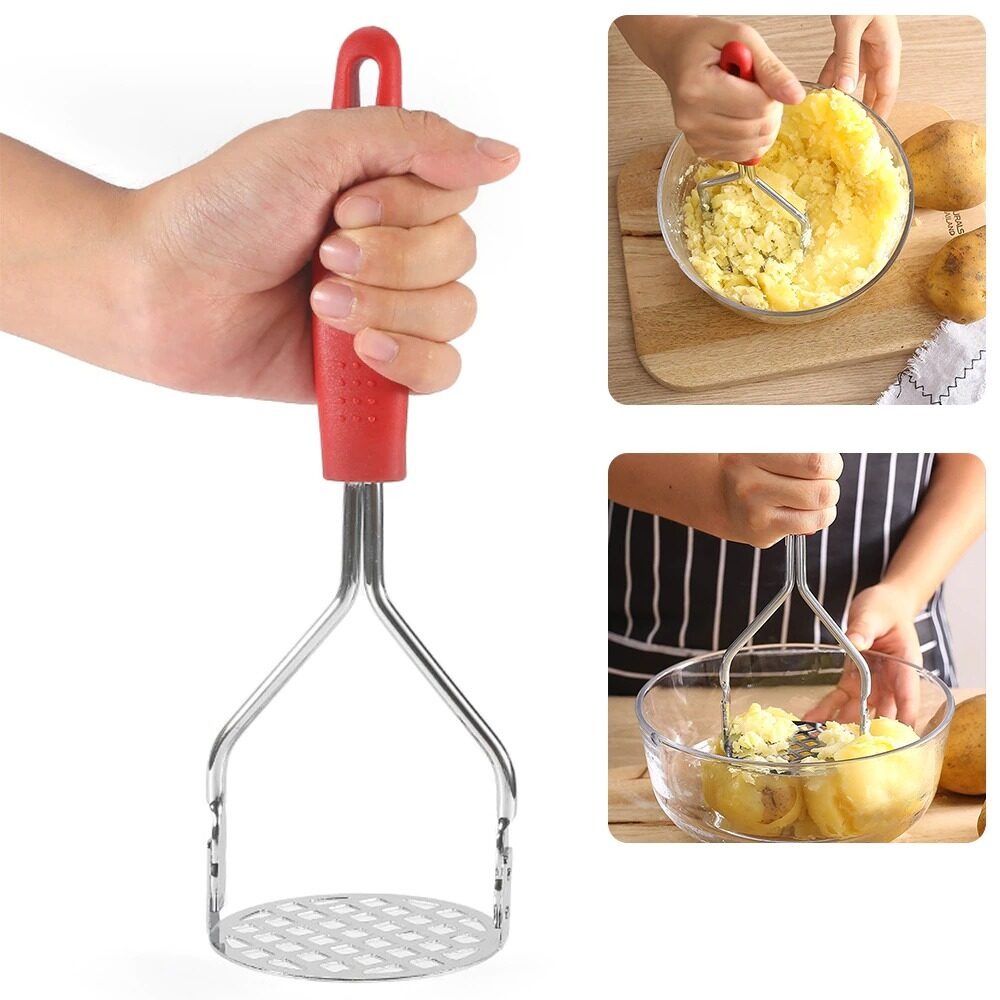 Picture of Kitchen Utensils Pressed Potato Crusher - Make Perfectly Smooth Mashed Potatoes With Ease 1pic