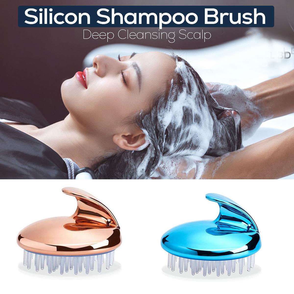 Picture of soft Silicone Hair Scalp Massager Shampoo Brush Head Shower Comb Massager Cleaning Clean Scrub Hair Brush soft Silicone Hair Scalp Massager Shampoo Brush Head Shower Comb Massager Cleaning Clean Scrub Hair Brush Ratings 2