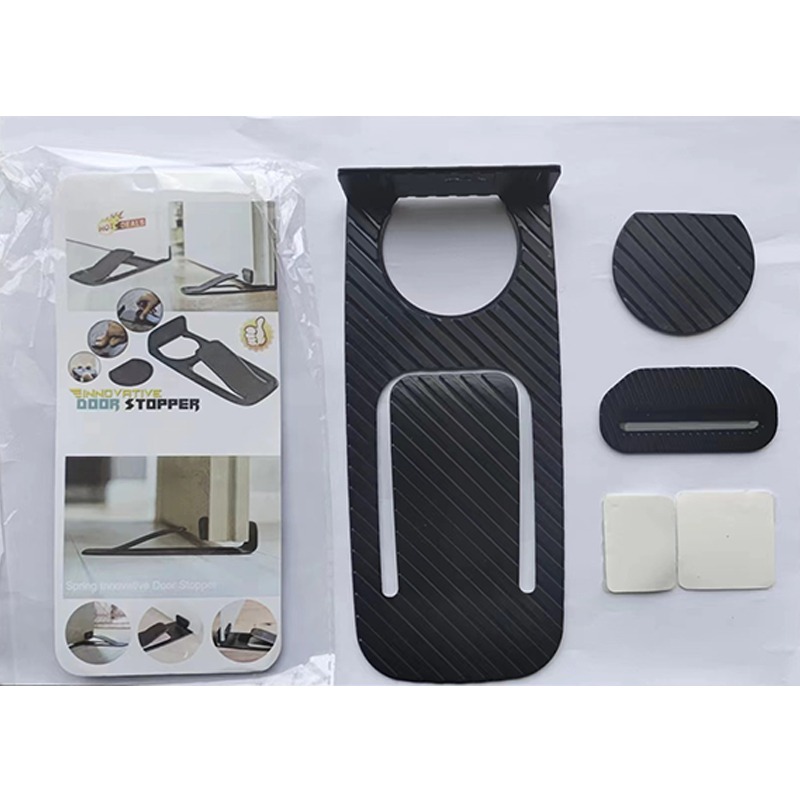 Picture of Multi-function Door Stopper Safety Protector Creative Door Open Wedge Shaped Holder Safe Floor Door Stopper Support Wholesale