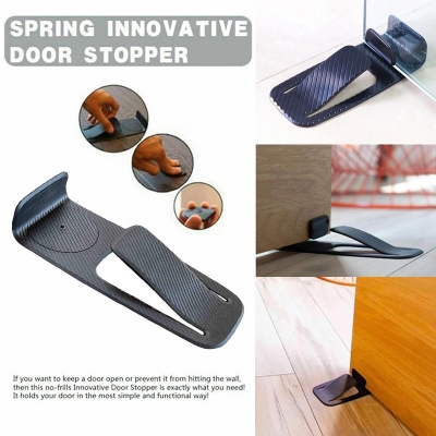 Picture of Multi-function Door Stopper Safety Protector Creative Door Open Wedge Shaped Holder Safe Floor Door Stopper Support Wholesale