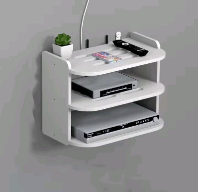 Picture of New Design 3 Layers wall mount wifi router stand/rack size/rack/projector stand/router stand/wifi stand/book self/wall mount self/bathroom self
