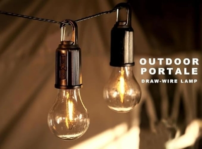 Picture of Solar Charging Hook Camping Light, Portable Waterproof LED Tent Light with Clip Hook, Indoor and Outdoor Hanging Light for Camping, Hiking, Emergency Power Outage