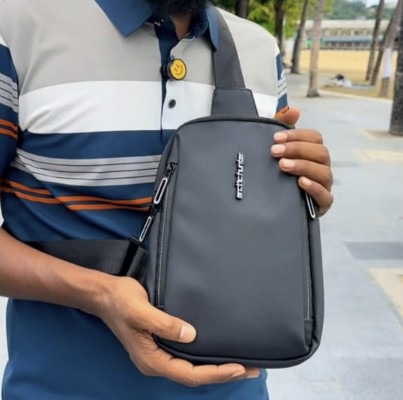 Picture of New Hunter Men Crossbody Sling Bag Shoulder Bag Travel Crossbody Bag - Cross Body Bag