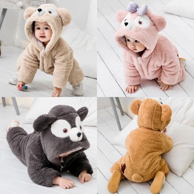 Picture of Perineum Newborn Baby Clothes Infant Jumpsuit Monkey Romper Overalls Jumpsuit Winter New Born Baby Clothes Halloween Clothes Boy Rompers Kids Panda Costume For Girl Infant Baby Blanket