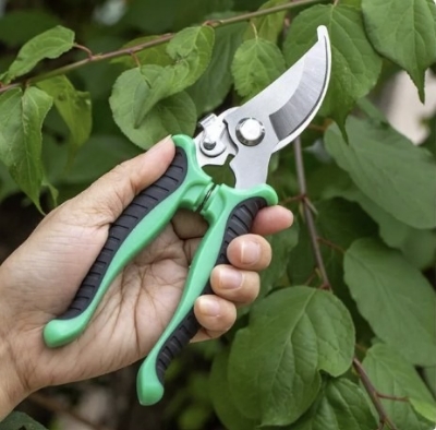 Picture of Stainless Steel Pruner Tree Plant Cutter Gardening Pruning Shear Trimming Pruning Scissors