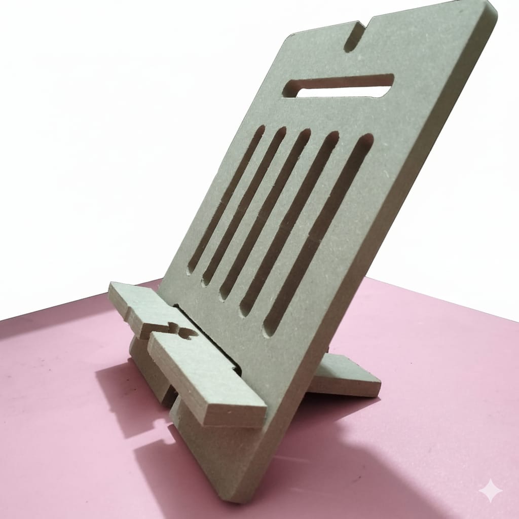 Picture of Desktop Bamboo ipad Stand Charging Tablet Stand Base Practical Wooden Lazy Person Stand Wooden Desk Business Card Holder Stand Display Holders for Desktop Business Cards Stand Tablet stand holder