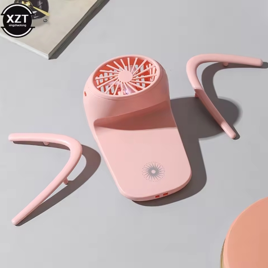 Picture of New Hot selling Portable Hand Held Fan USB Charging Originality Chair Shape Desktop Fan Can Be Used As Mobile Phone Stand Fan Summer