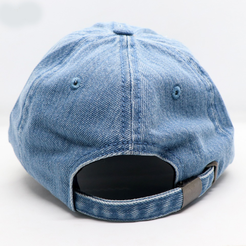 Picture of Navy Blue Export Denim Baseball Cap For Men (Denim)