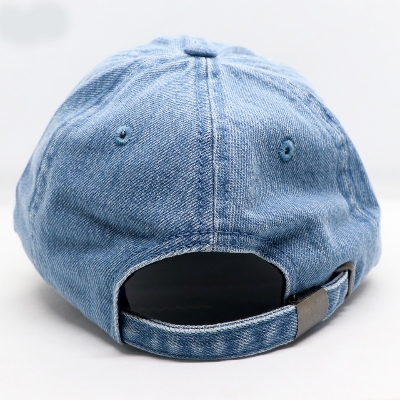 Picture of Navy Blue Export Denim Baseball Cap For Men (Denim)