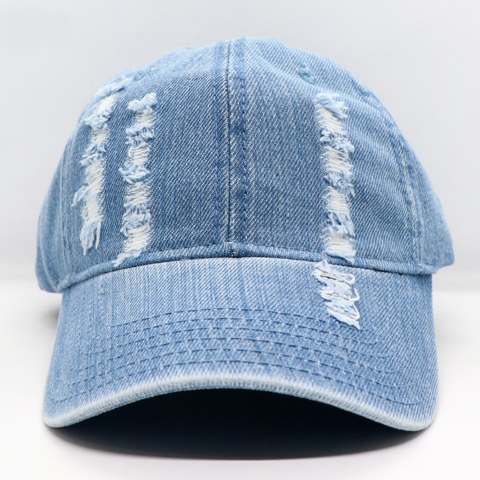 Picture of Navy Blue Export Denim Baseball Cap For Men (Denim)