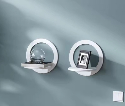 Picture of Floating Shelf Wall Hanging Rope Durable Rack for Living Room Bedroom Bathroom Kitchen