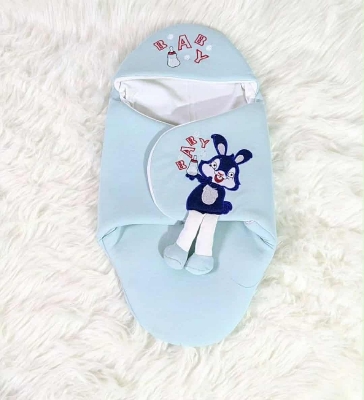 Picture of New Baby Blanket Winter Protection / Worm Baby Care Blanket For ( 0-12 Months Babies) Newborn Receiving Blanket Infant Boys Girls Clothe Sleeping Nursery Wrap Swaddle Winter Baby Jumpsuit Blanket