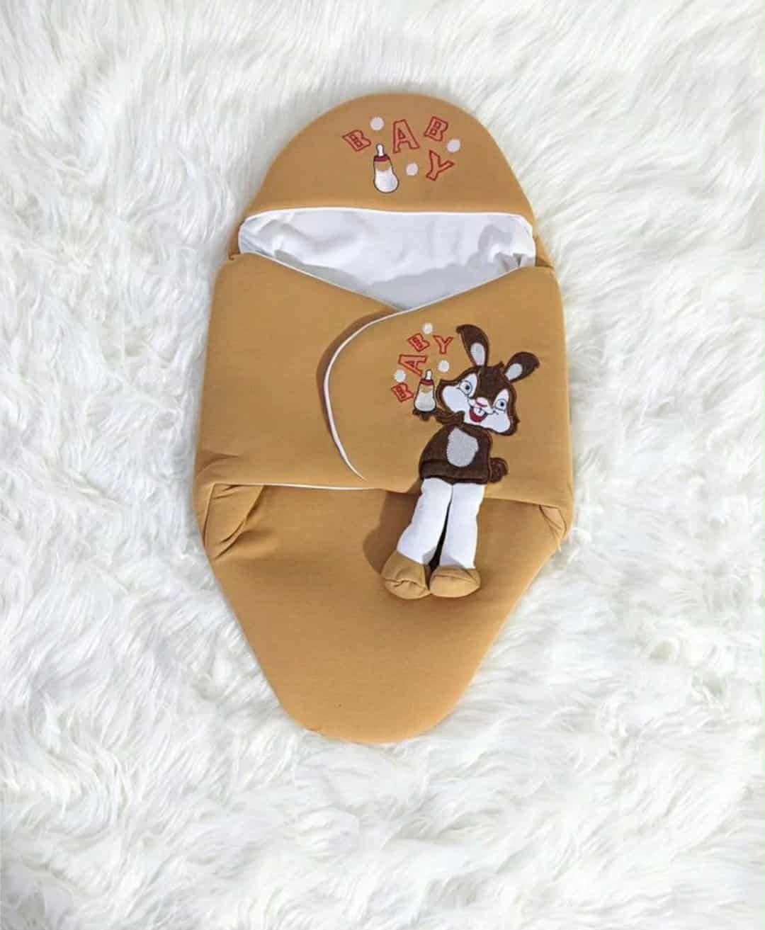 Picture of New Baby Blanket Winter Protection / Worm Baby Care Blanket For ( 0-12 Months Babies) Newborn Receiving Blanket Infant Boys Girls Clothe Sleeping Nursery Wrap Swaddle Winter Baby Jumpsuit Blanket