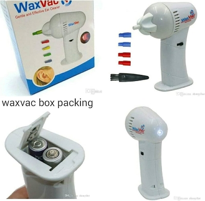 Picture of Portabler Electric Ear Cleaner Product Vacuum Ear Wax Earwax Removal Soft Safety Head Ear Care Tool Health Care For Adults Kids