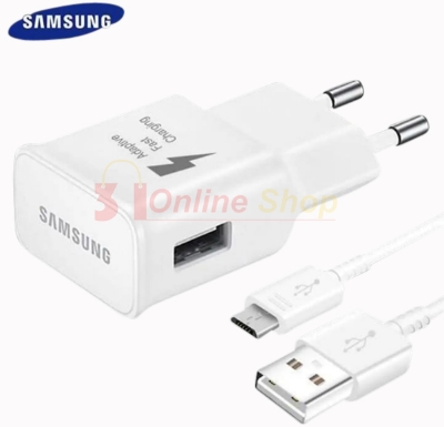 Picture of Samsung Micro Type-B 15w Fast Charger USB Cable Quick Charge Power Adapter For All Android Mobile