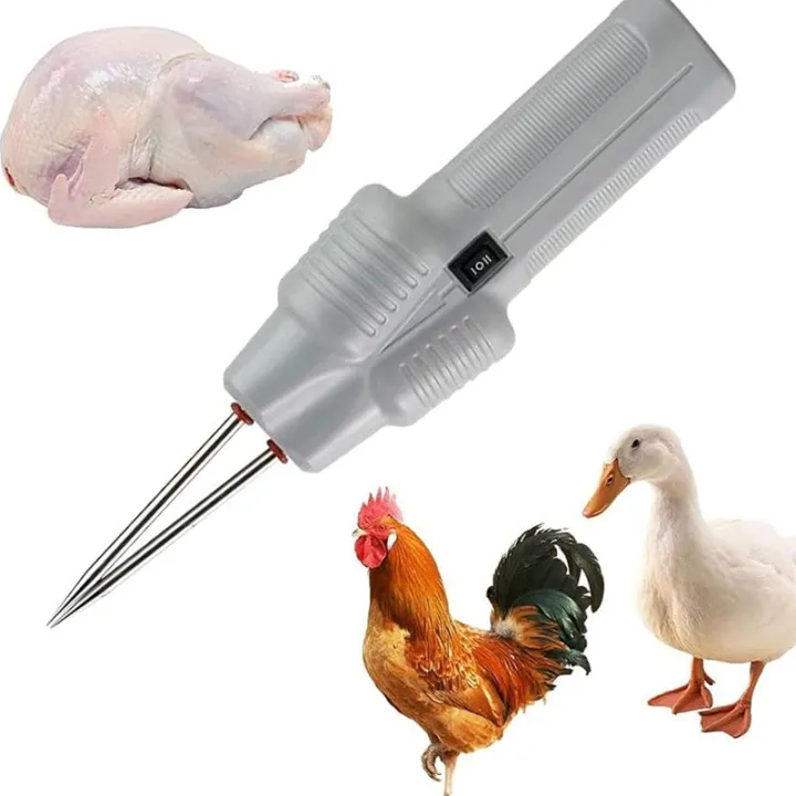 Picture of Electric Poultry Pulling Machine | Portable Feather Plucker for Chicken, Duck & Quail | Dual Motor Hair Removal Tool with Waterproof Design Feather Remover Poultry Plucker