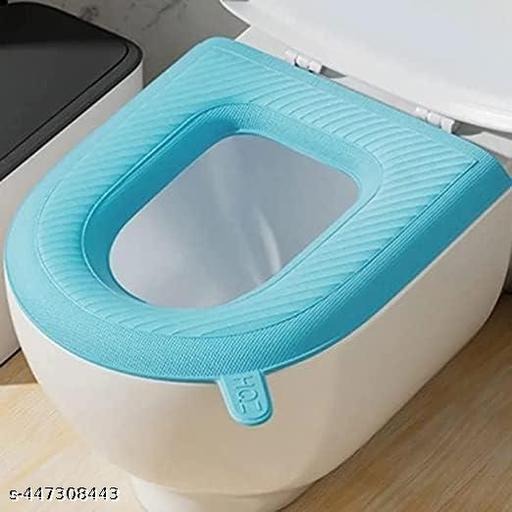 Picture of Bathroom Accessories Soft Toilet Seat Toilet Cover Toilet Seat Closestool Mat multicolor