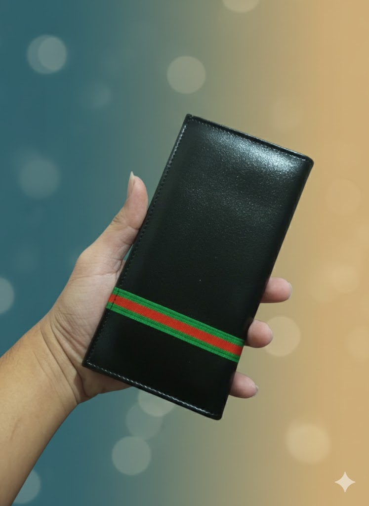 Picture of New Wallet Men Wallets Fashion Long Wallet PU Leather Long Wallet Business Wallets Men's Splicing Two Fold Ultra-thin Long Wallet Travel Purses Coin Pouch ID Credit Cards Holders