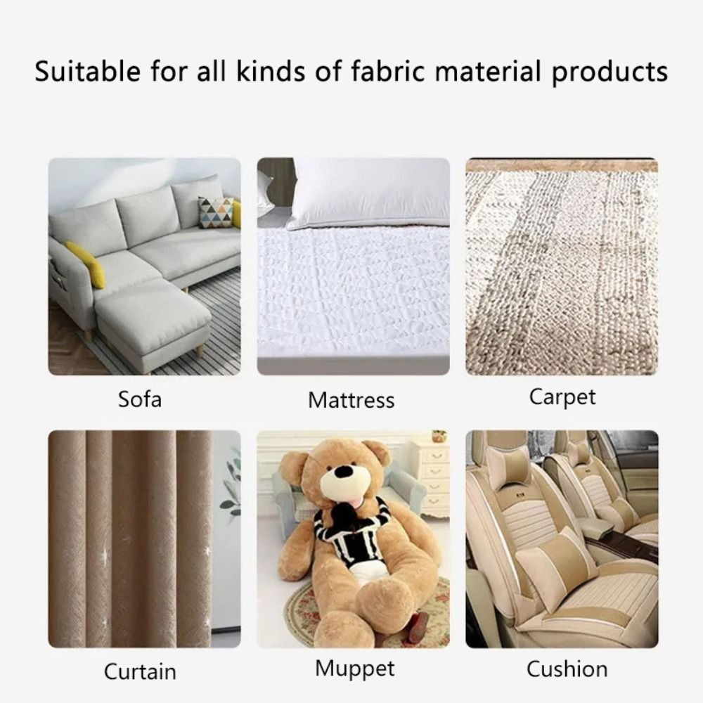 Picture of 【Get the Perfect Fit】 Wall Cloth Effective Fabric Sofa Cleaner Water-free House Cleaning Sofa Cleaning Foam Dry Cleaner Easily Remove Stubborn Stains Cloth Carpet Detergent Home