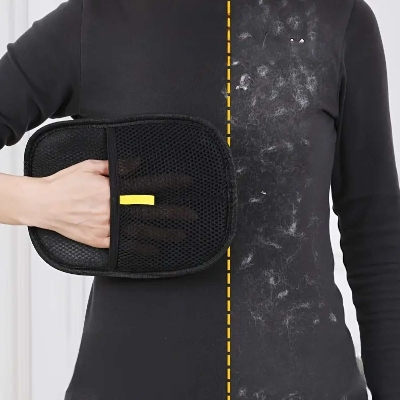 Picture of Soft Grooming Gloves Pet Hair Depilation Brushing Tools For Dog Cat Cleaning Efficient Brush Remover From Clothes Carpet-