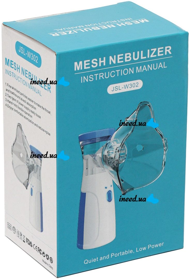 Picture of Portable Mini Handheld Mesh Nebulizer Machine/ Ultrasonic Steam Inhaler Nebulizer Machine For Child & Adults Nebulization-Smart USB Connector