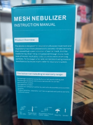 Picture of Portable Mini Handheld Mesh Nebulizer Machine/ Ultrasonic Steam Inhaler Nebulizer Machine For Child & Adults Nebulization-Smart USB Connector
