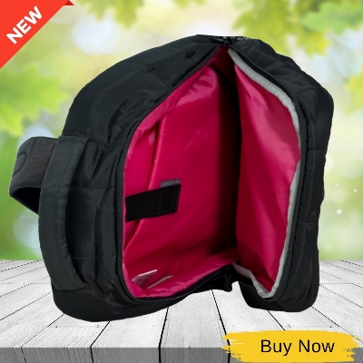 Picture of Givova Holland Quilted Padded Backpack Givova Unisex Multipocket Waterproof Black Backpack