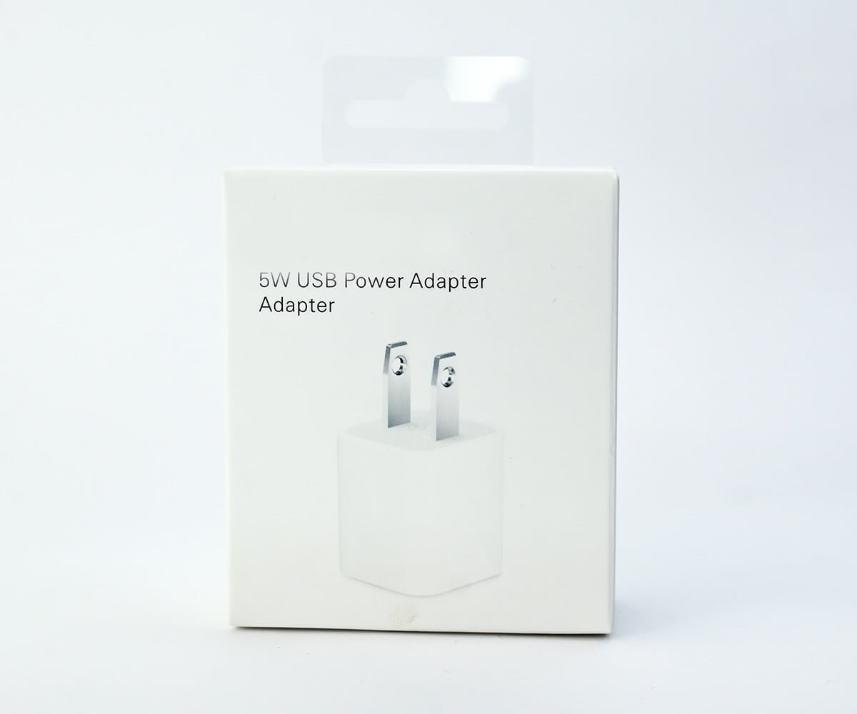 Picture of Iphone 5w Normal Charger Adapter Watt IPhone 5W USB Power Adapter (Only Adapter)