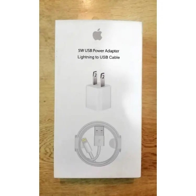 Picture of for iphone 5 watt charger (adapter with cable ) for iphone all model