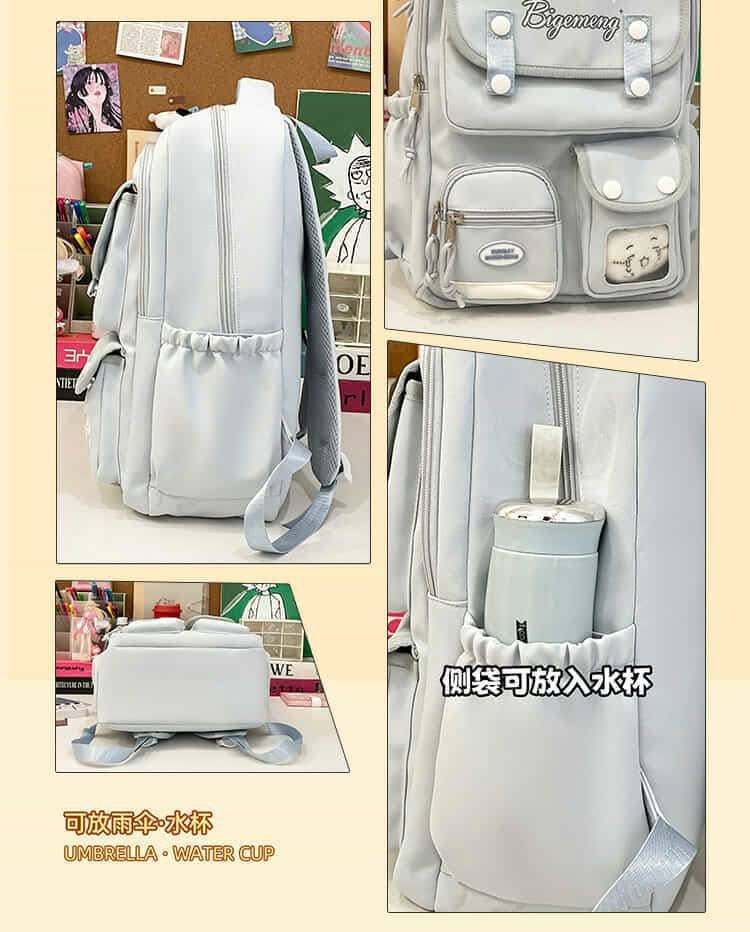 Picture of School Bags For Girls Boy Big Capacity Backpack Shouler Bags Anti Theft Waterproof Daily Travel Back Pack Ladies Bagpack School Bag