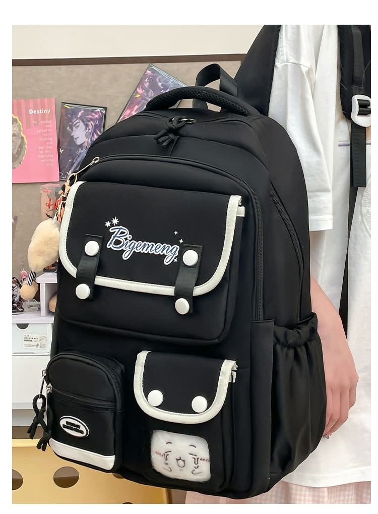 Picture of School Bags For Girls Boy Big Capacity Backpack Shouler Bags Anti Theft Waterproof Daily Travel Back Pack Ladies Bagpack School Bag