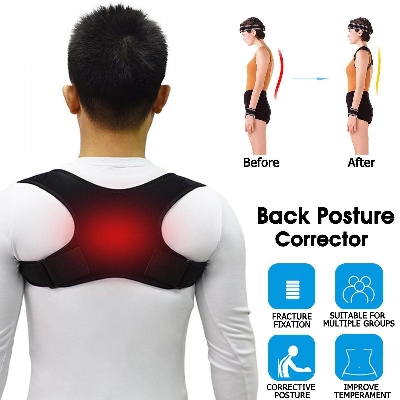Picture of Custom Design Shoulder Clavicle Postural Posture Correction Adjustable Back Corrector De Postur Shoulder