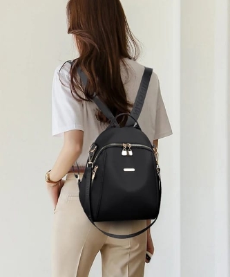 Picture of Woman Backpack Mini Bag For College University School Office Multipurpose Bag For Girls 20 L Size Can Easily Accommodate Books Lunch Box Bag