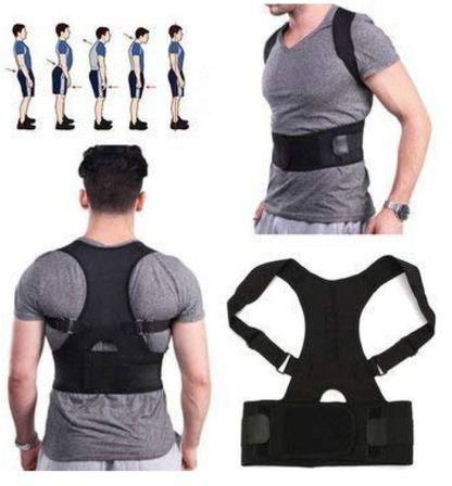 Picture of Real Doctors Sweat Belt Posture Brace Shoulder Back Support