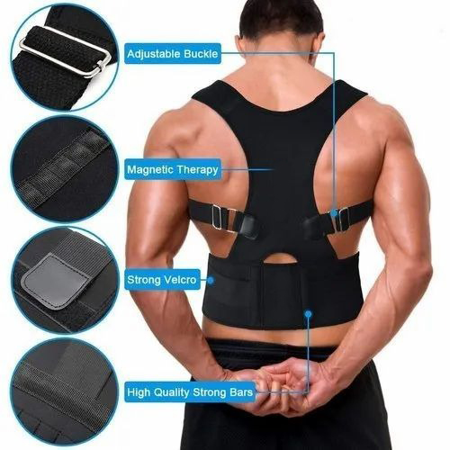 Picture of Real Doctors Sweat Belt Posture Brace Shoulder Back Support