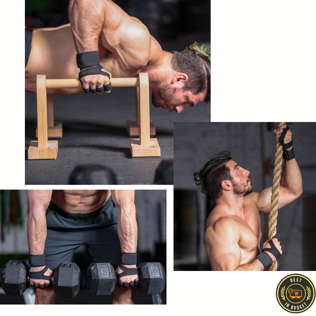 Picture of Premium Gym Workout Gloves with Wrist Support – Ideal for Pull-Ups, Weightlifting, and Fitness Training