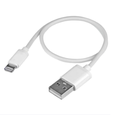 Picture of Cable Creation Feet Short iPhone Charger Cable, [MFi Certified] Lightning to USB Data Sync Cord, Compatible with iPhone 14/14 Pro, AirPods Pro, iPhone 13/13 Pro/12, iPad Pro