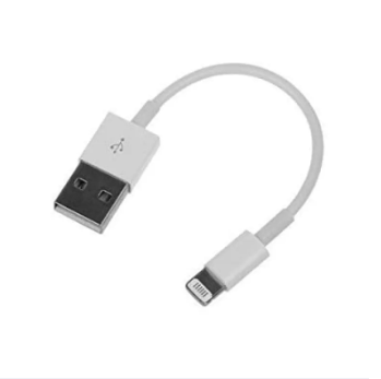 Picture of Cable Creation Feet Short iPhone Charger Cable, [MFi Certified] Lightning to USB Data Sync Cord, Compatible with iPhone 14/14 Pro, AirPods Pro, iPhone 13/13 Pro/12, iPad Pro