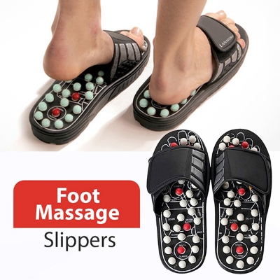 Picture of ফুট ম্যাসেজ স্যান্ডেল - Foot Massage Slippers Sandal Rotating Acupuncture Points For Women Men