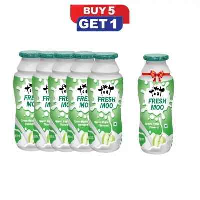 Picture of FRESH MOO LACCHI GREEN APPLE FLV 80 ML