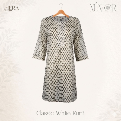 Picture of Classic White Kurti 