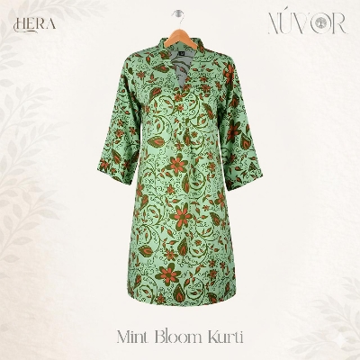 Picture of Mint Bloom Kurti