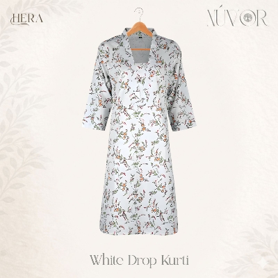 Picture of White Drop Kurti